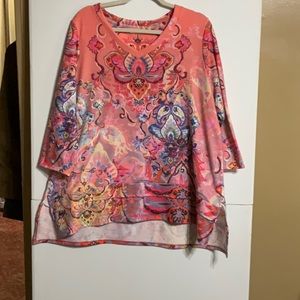 Soft Surroundings Colorful Top